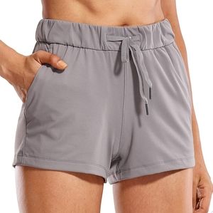 CRZ YOGA Women's Stretch Sports Travel Shorts